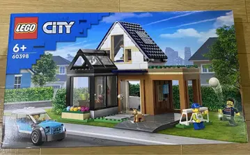 LEGO 60398 모던 하우스와 전기 자동차
