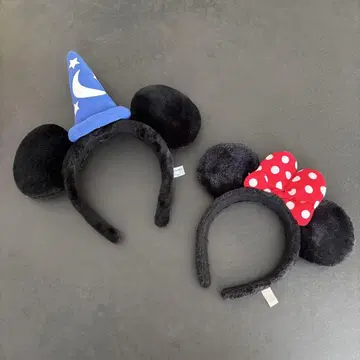 미키 미니 머리띠 세트