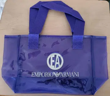 [ 새상품 ] EMPORIO ARMANI 비닐 토트백