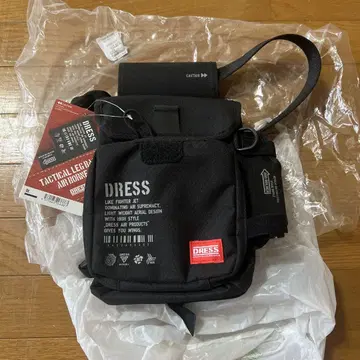 DRESS 낚시용 가방 블랙
