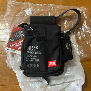 DRESS 낚시용 가방 블랙