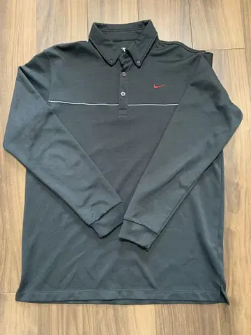 NIKE 피케 셔츠 남성용 L 사이즈 골프웨어 긴팔
