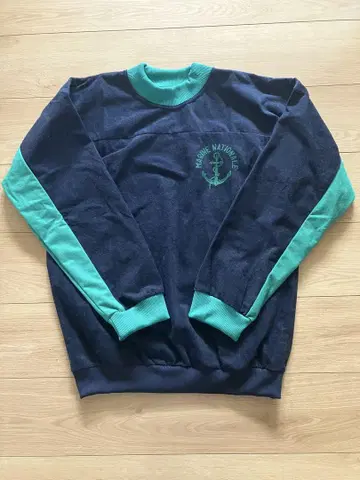 프랑스 해군 트레이닝 스웨트 셔츠 WAIPER