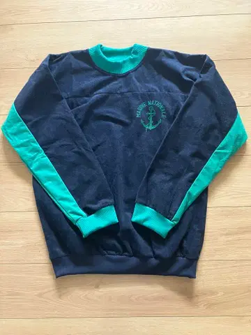 프랑스 해군 트레이닝 스웨트 셔츠 WAIPER