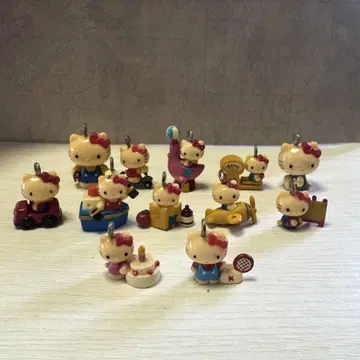 헬로키티 클래식 클럽 레트로 카바야 레어 컴플리트 마스코트