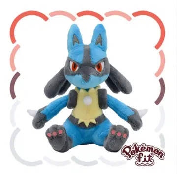 루카리오 봉제 인형 Pokemon fit