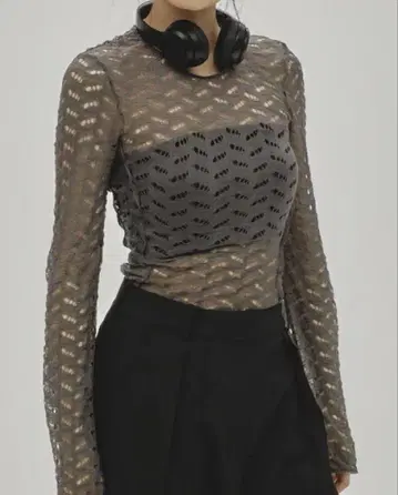 TODAYFUL Jacquard Long T-shirts