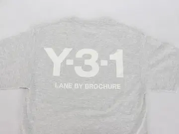 LANE BY BROCHURE yasai Y-3-1 티셔츠 그레이 M