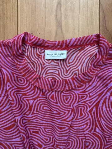 컨디션 최상 dries van noten 메쉬 T