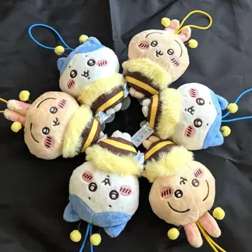 치이카와 (먼작귀) 하치 씨 봉제 인형 토끼 하치와레 세븐일레븐