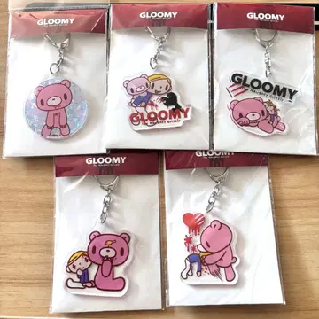 5개 세트 GLOOMY 그루미 아크릴 키링