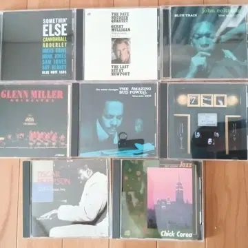 재즈 CD 8장