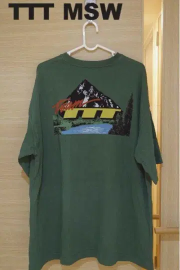 TTT MSW Mountain tee L 사이즈 일본제