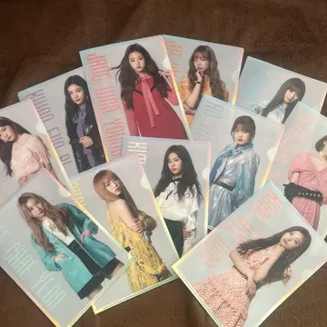 K-POP IZ*ONE 클리어 파일 10장 세트