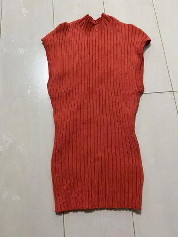 오렌지 리브 슬리브리스 상의