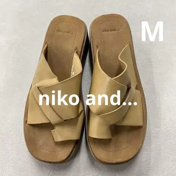 U390 niko and - 니코앤드 플립플랍 M 카멜