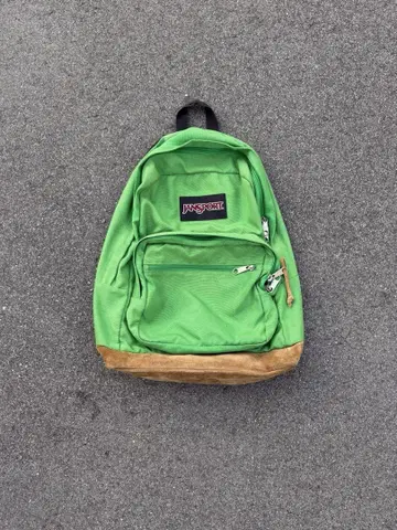 jansport 백팩 레어 컬러 옐로우 그린