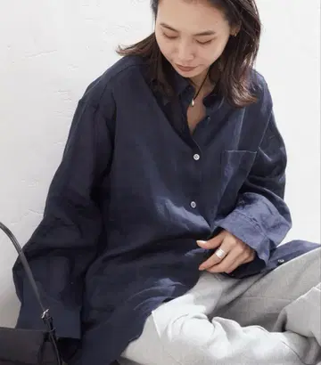 JOURNAL STANDARD 소프트 느낌 린넨 셔츠