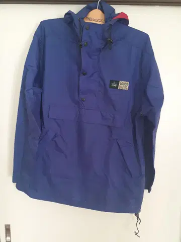 90s LOGOS 아노락 후드티 L 사이즈 블루