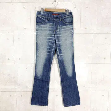[ 일본제 ] H jeans 플레어 청바지 데님 부츠컷 데미지 가공