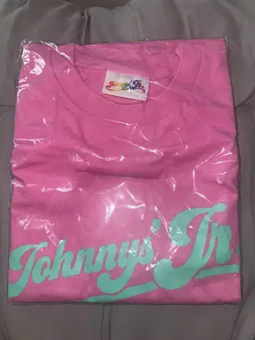 Johnny's Jr 핑크 T셔츠 와쇼이 camp