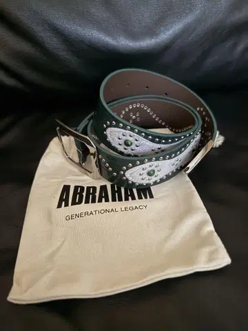 ABRAHAM 스터드 벨트 사이즈 1
