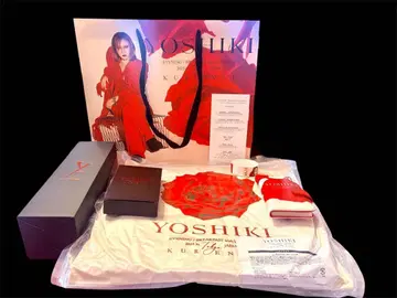YOSHIKI 디너쇼 2025 기념품 8/31 리스트 밴드 메뉴