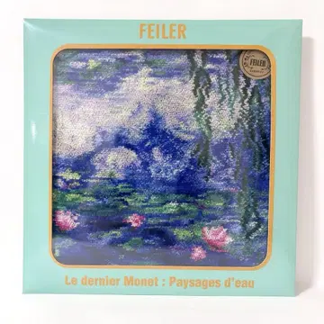 미사용 새상품 페이러 FEILER 모네전 수련 그린