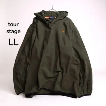TOURSTAGE 트레이닝복 후드티 플리스 LL 골프 후드 부착