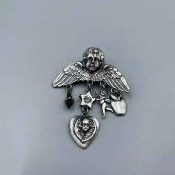 229 빈티지 금속 천사 브로치