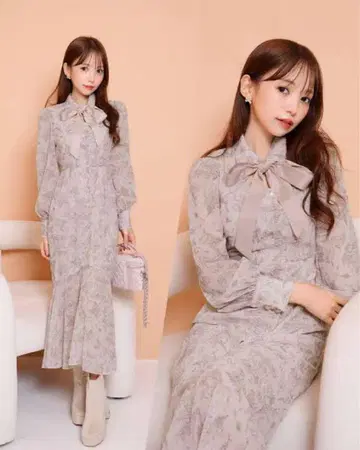 미셸 마카롱 로얄 플뢰르 머메이드 원피스