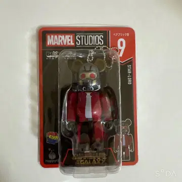 MARVEL 베어브릭 스타 로드 피규어