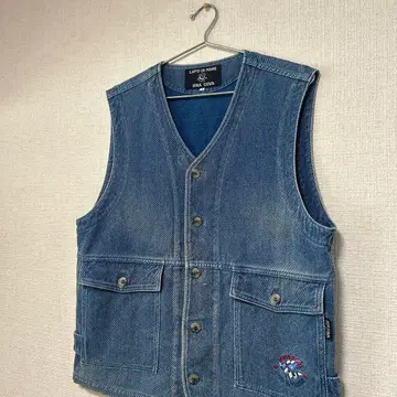 초레어 sinacova 시나코바 데님 베스트 자켓 M