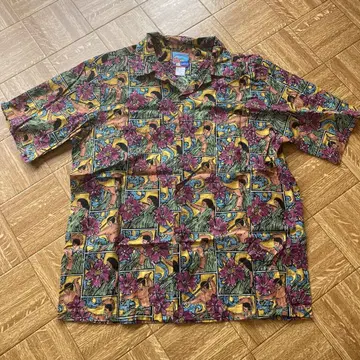 새상품급 joe kealoha's 알로하 셔츠 하와이 제 레인스푸너
