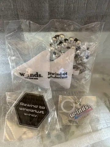 w-inds. 쿠션 스트랩과 가챠