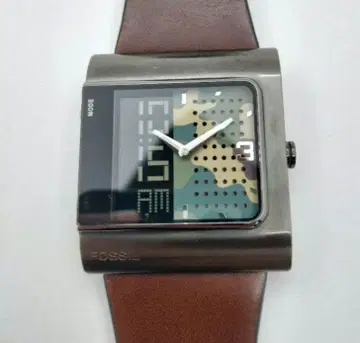 FOSSIL 파슬 JR-9462 손목시계 쿼츠 디지털 다기능