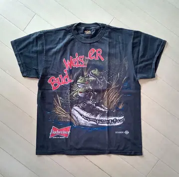 Budweiser frogs&crocodile '96 버드와이저 TEE