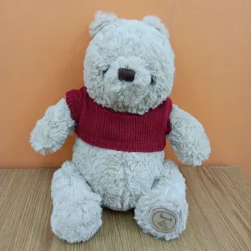 Harrods 푸와 어른이 된 나 콜라보 봉제 인형 푸우 약 22cm