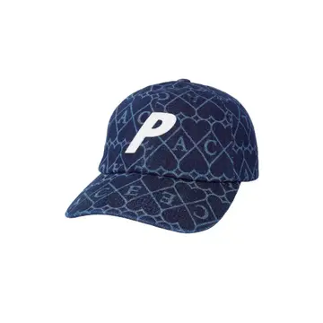 PALACE denim p 6-panel cap indigo heart