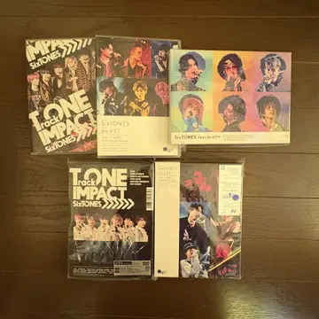 SixTONES TONE & oneST&Feel de CITY 세트