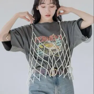 로리즈팜 비즈 롱 뷔스티에