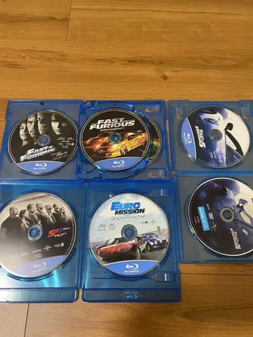 중고 와일드 스피드 Blu-ray 6장