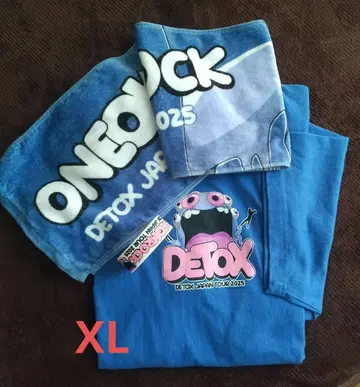2025 DETOX JAPAN T- D XL+러버 밴드 B 타월