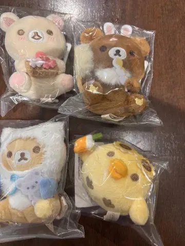 미개봉 새상품) 당신을 생각하는 노리 봉제 인형 4세트