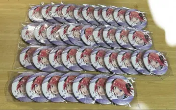 5등분의 신부 나카노 니노 이타백 캔뱃지 묶음 판매