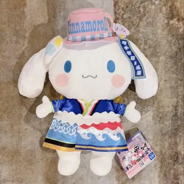 푸로랜드 콜라보레이션 라이브 캐릭터 BIG 봉제 인형 시나모롤