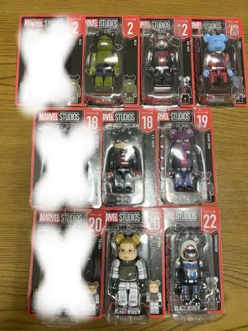BE@RBRICK MARVEL STUDIOS 피규어 세트