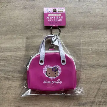 산리오 헬로키티 일광화상 키티 미니백 키링 미사용 새상품 핑크