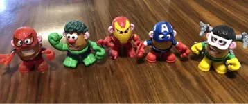 미스터 포테이토 헤드 아메리칸 코믹스 피규어 5개 세트 marvel
