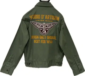 *스튜디오 다치산 4570 자수 지퍼 자켓 38